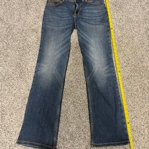 Wrangler Women's Flare Jeans in Classic Blue